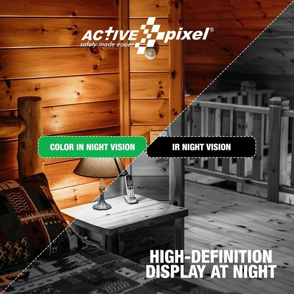 Active Pixel Wireless NVR kit 3MP 8 Channel HD Outdoor/Indoor IR Vision Wireless IP Security Cameras for Remote Area, Office use, Construction site, Home Surveillence 1