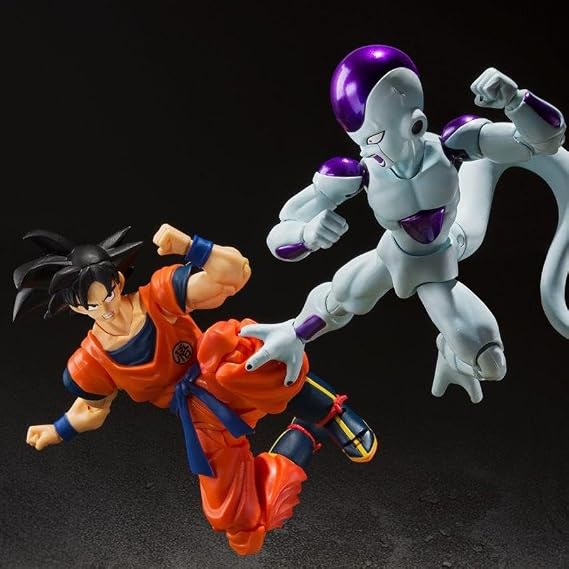 Tamashi Nations S.H. Figuarts Dragon Ball Z Freeza Fourth Form Resale Version, Approx. 4.7 inches 120 mm, PVC & ABS Pre-Painted Action Figure