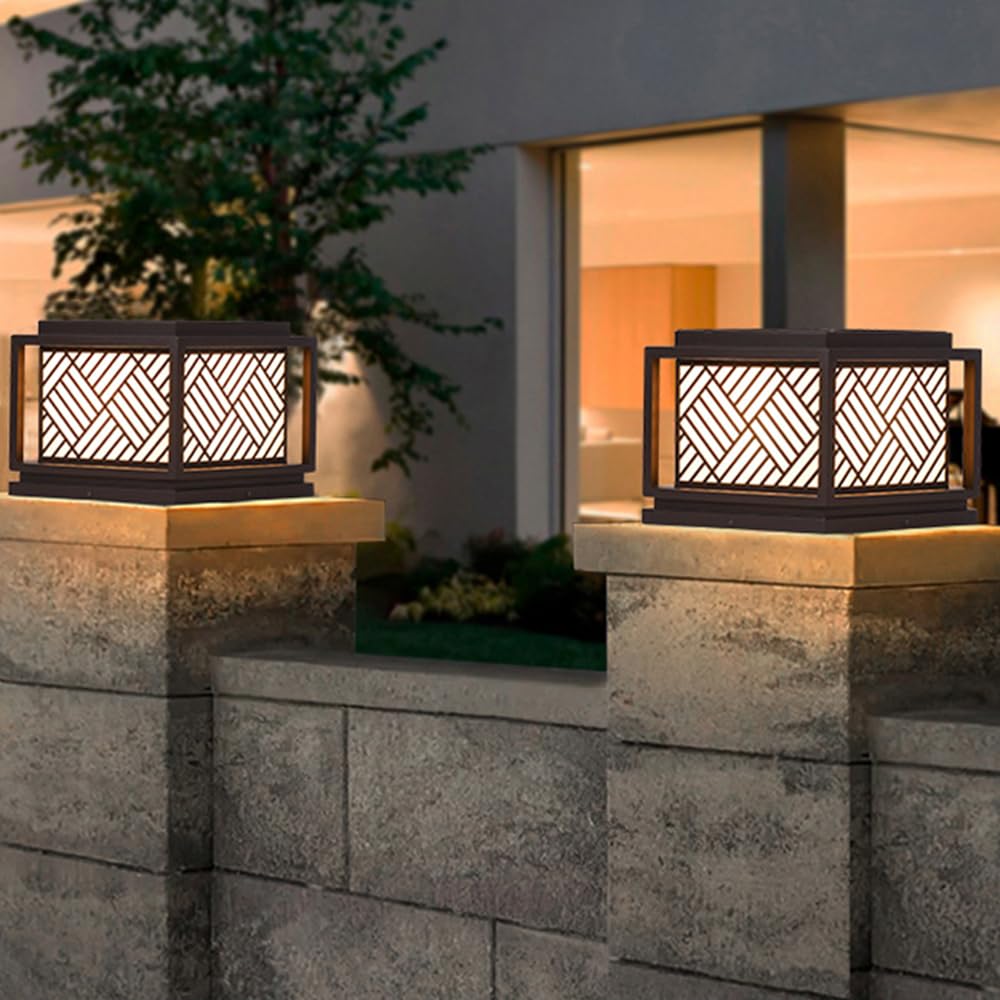 Iluminación Exterior Para Postes, Con Cableado Fijo, Resistente