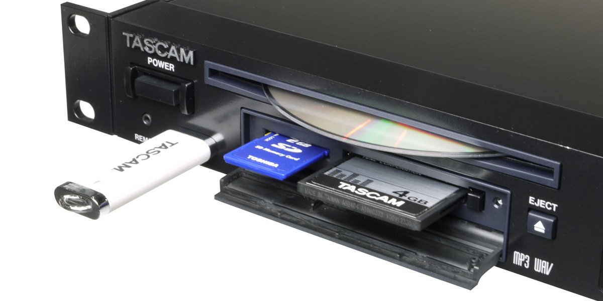 Amazon.com: Tascam SS-CDR200 Single-Space Rackmount Solid State/CD 