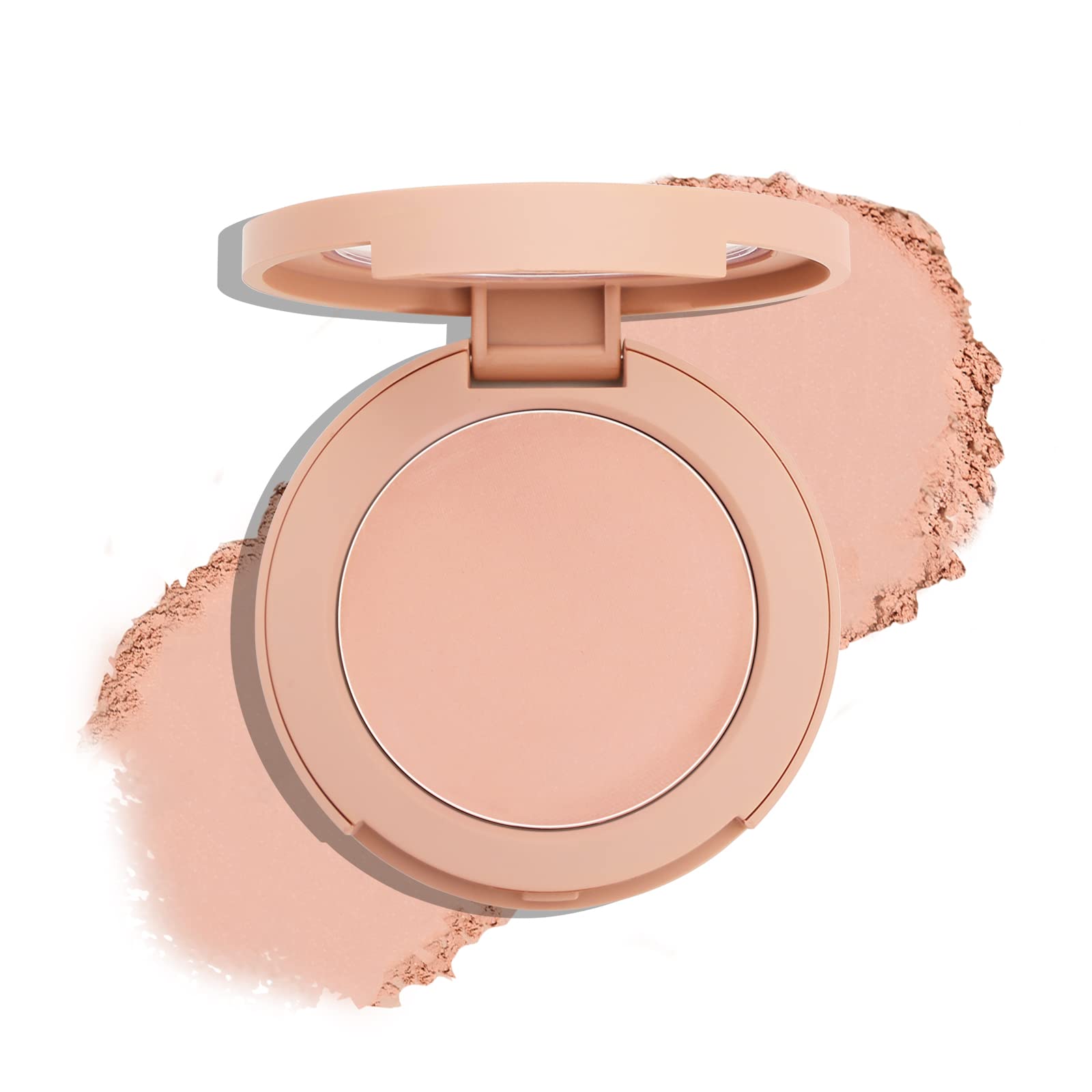 Boobeen Colorete en Polvo, Paleta de Colorete en Crema, Maquillaje en Polvo, Colorete Prensado de Alto Pigmento para Crear un Aspecto Natural de Mejillas Ruborizadas