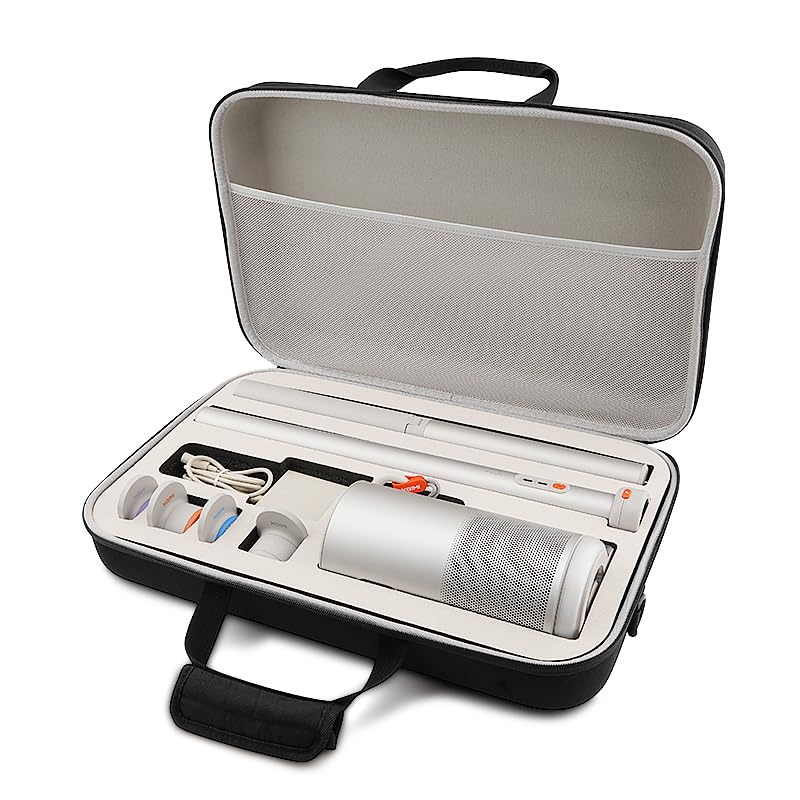 Hülle für den tragbaren Projektor XGI-MI MoGo 4 2025, Neuer, schützender Reise Koffer/Tasche/Carrying Case kompatibel mit MoGo 4 Zubehör, für 4 Sonnenuntergangsfilter, Fernbedienung (XL)