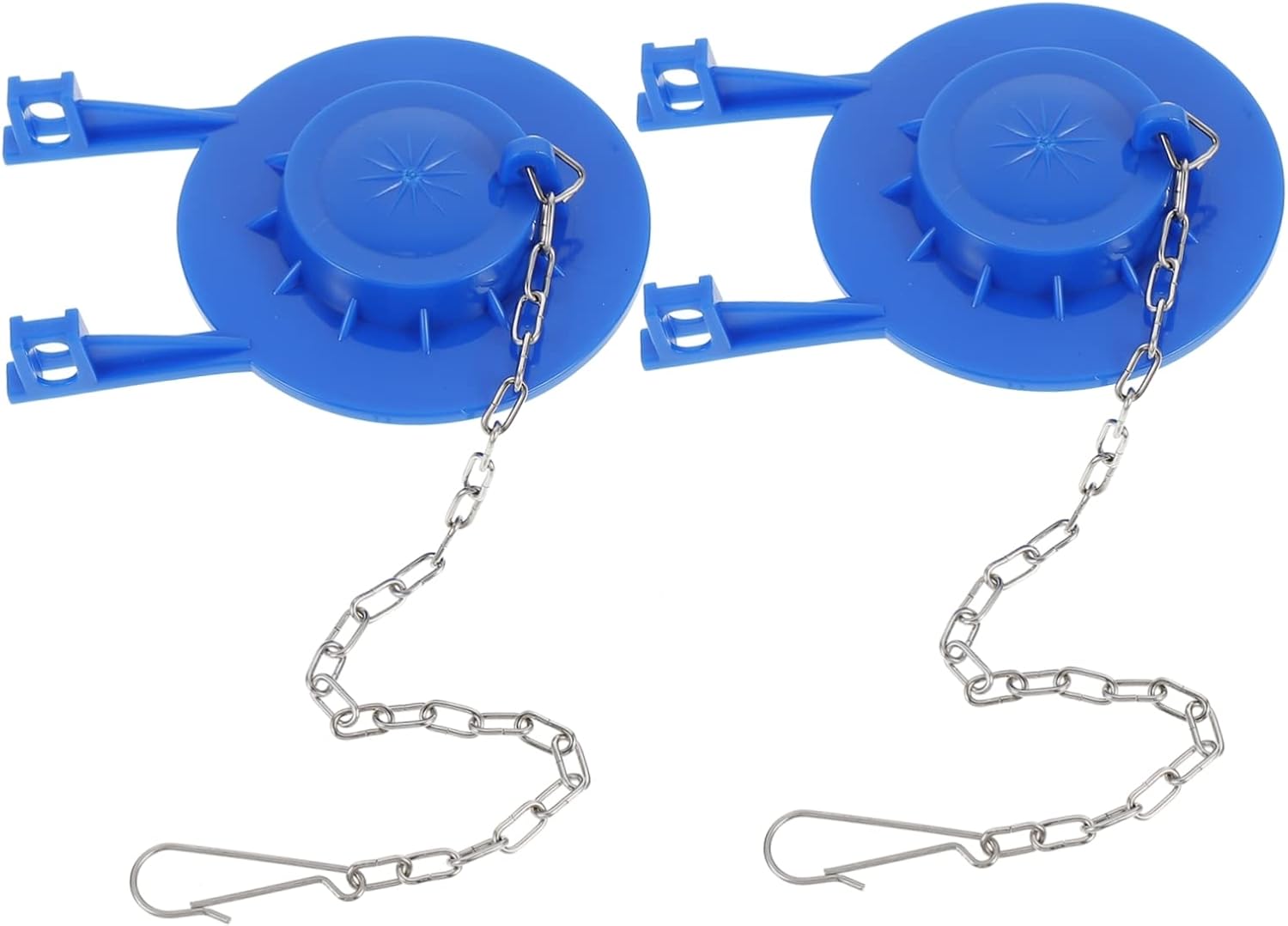 LIFKOME 2pcs Toilet Flapper Cover Single Row Flapper for Toilet Tank Water-saving and Tank Accessory Easy to Install Prevents Overflow and Leaks