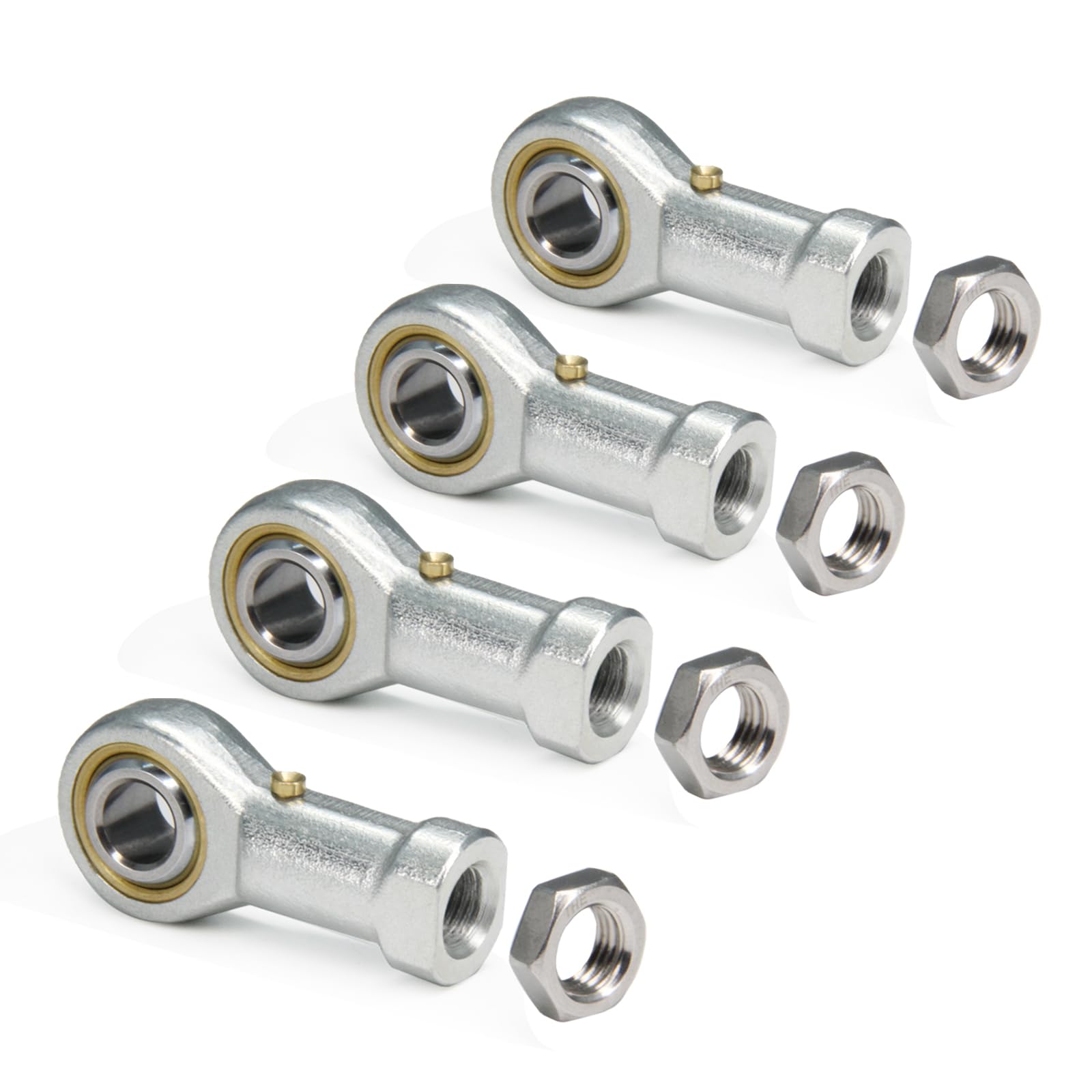 PHSB4 Rod End Bearings - 1/4" Bore, 4pcs/Pack -13 PHSB4 Rod End Bearings - 1/4" Bore, 4pcs/Pack -13