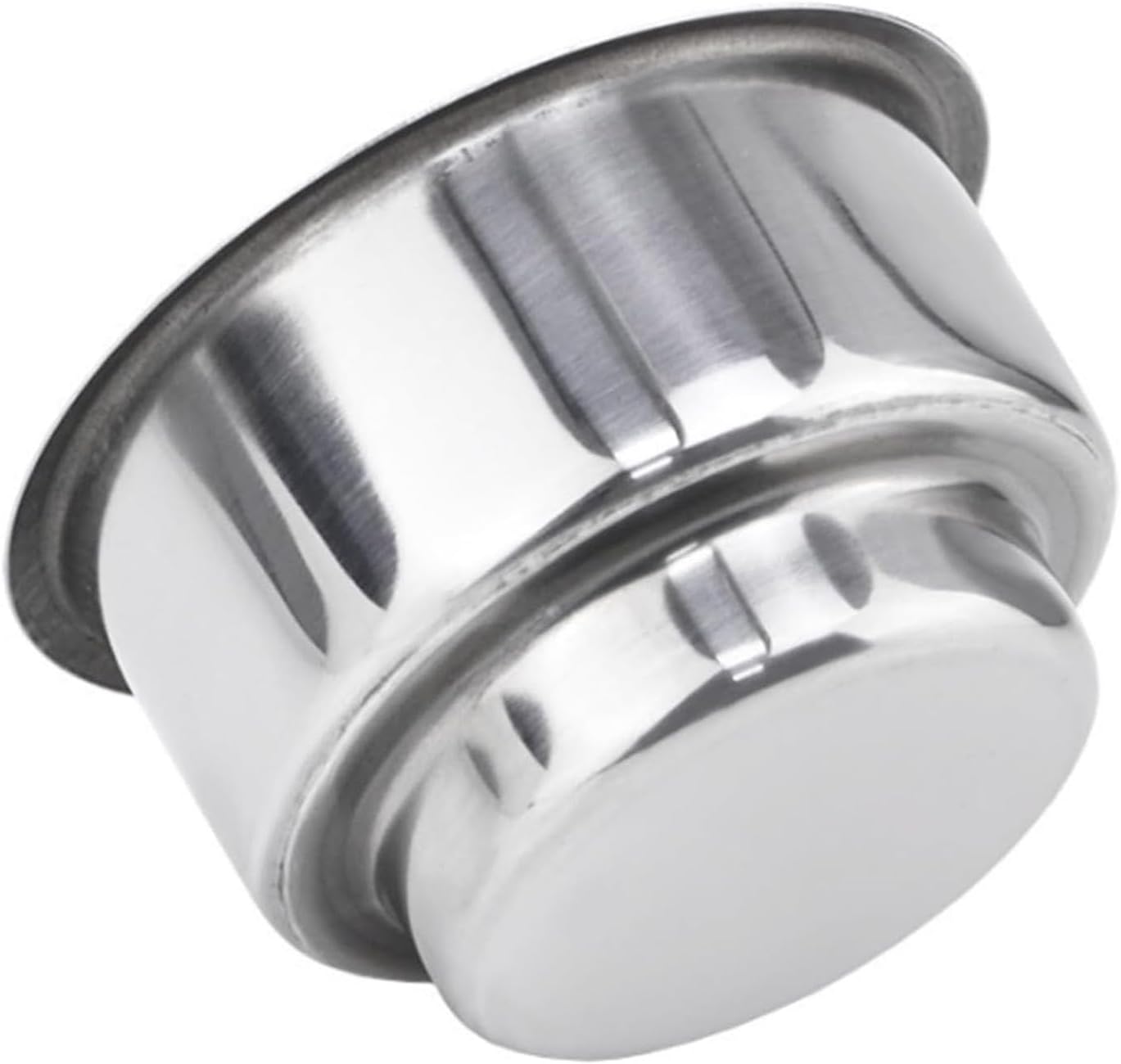 RV Rectangular Table Top, RV Dining Desktop with 4 Cup Holders Stainless Steel, Removable Pontoon Table Top 24x15in, for Yacht, Camper, Marine