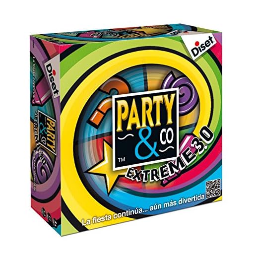 Diset - Party & Co Extreme 3.0, Juego de mesa multiprueba adulto a partir de 16 años