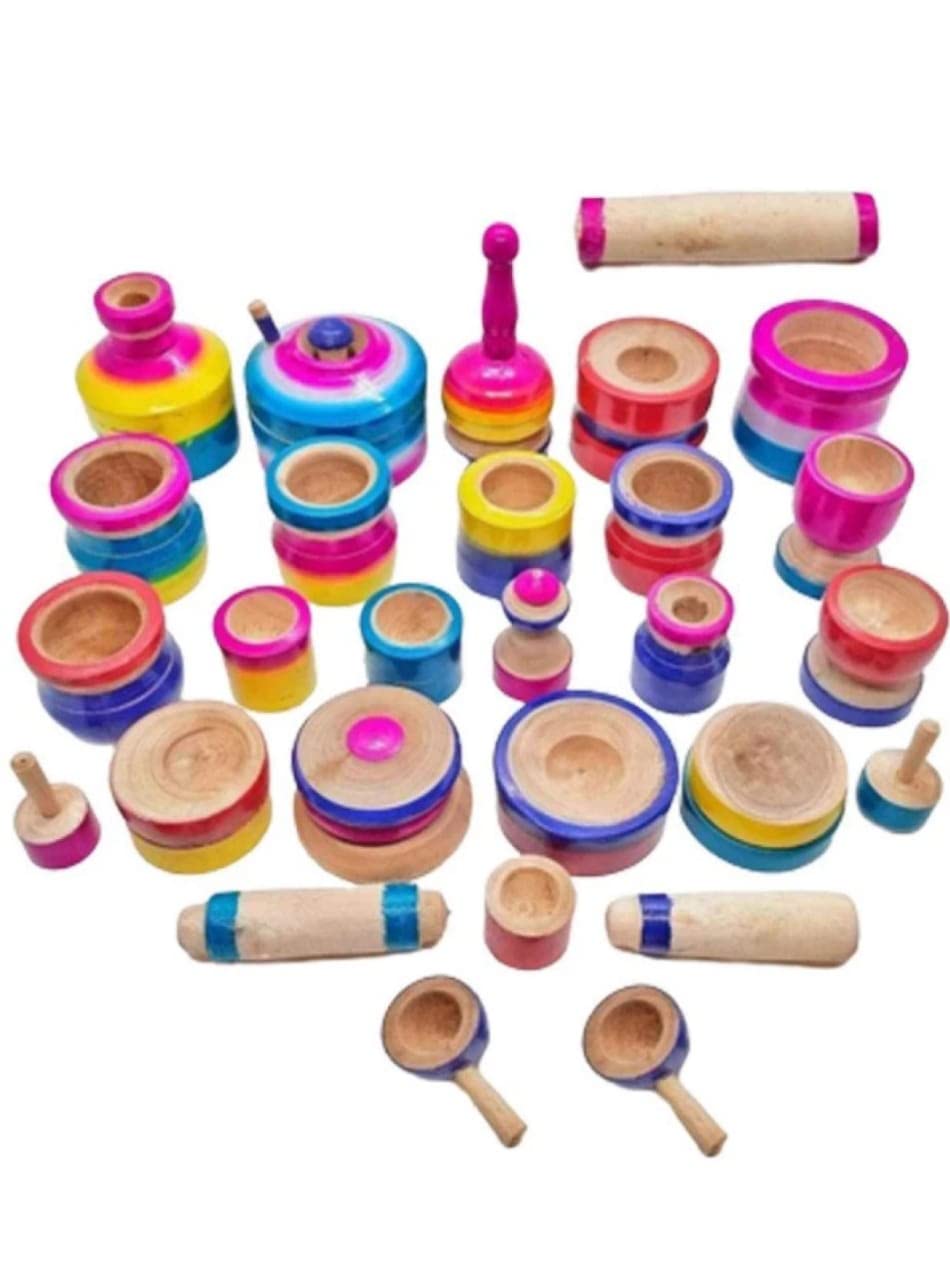 MAMU SHOP Kids Kitchen Wooden Set Cooking appliances Made in India/Choppu Jaman-Multicolour (B098XNDXFX) Amazon Price History, Amazon Price Tracker