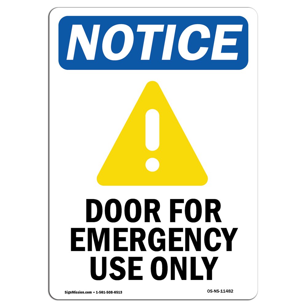 OSHA ATM Available Here Sign – Durable Rigid Plastic Safety Sign For Business