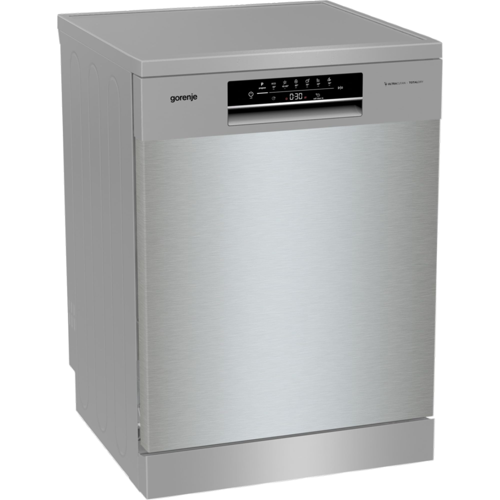 Gorenje GS643C90X zmywarka do naczyń/wolnostojąca/60 szerokości/16 nakryć wymiarowych/6 programów/TotalDry/FlexUse/Ecoprogram/Program automatyczny/program intensywny/szkło kryształowe/EEK: C/wymiary
