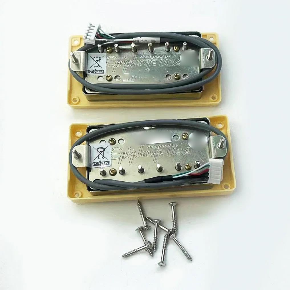 Do Gitary Elektrycznej LP Standard Alnico 5 Push-pull 2V1T Wire Harness Humbucking Pickup 1 Zestaw(A)