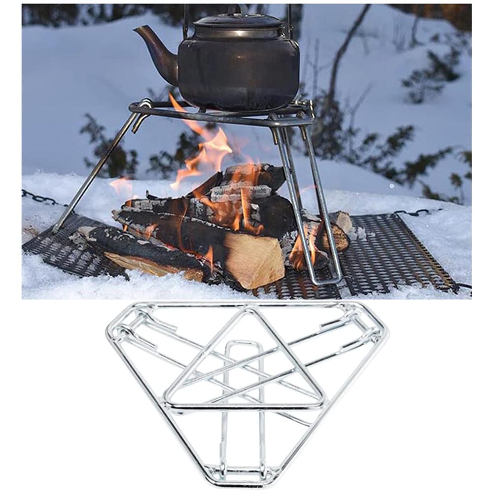 Bbq Burner Stand Outdoor Camping Hiking Stove Rack Ultralight Folding Pot Burner Stand Burner Stand