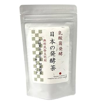 Amazon.co.jp: 乳酸菌発酵 日本の発酵茶 3種ティーバッグ 石鎚