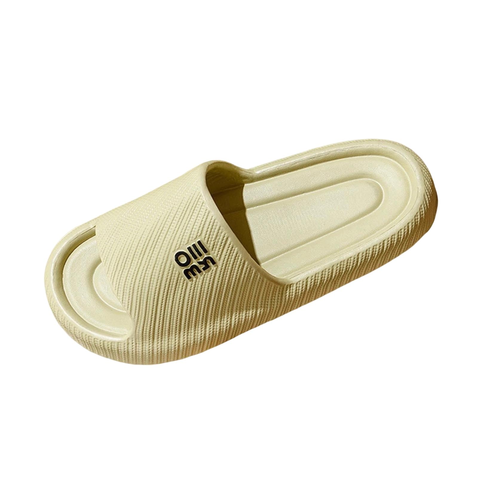 Bathroom Slippers for Men Women Shower Shoes Soft Slippers Home Beach Anti-Slip Quick Drying Pool Slides Indoor Outdoor