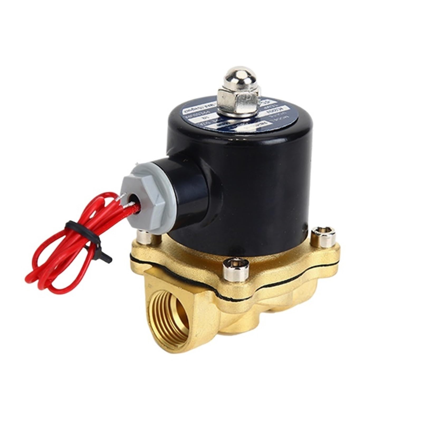 Électrovanne eau 1/2 normalement fermée 220V anti-fuite pour réseau