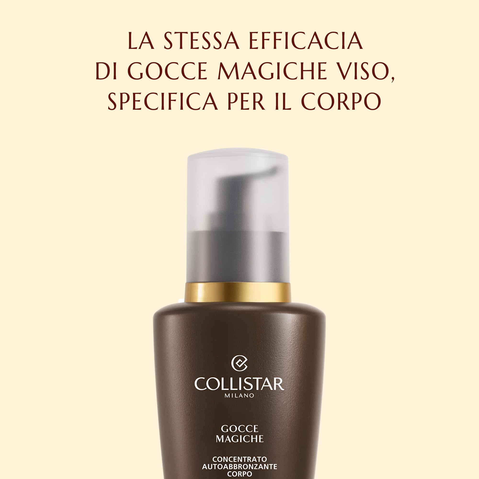 Collistar Set de regalo para mujer Gocce Magiche Autobronceador Cara 30ml + Cuerpo 125ml Set Autobronceador para Mujer Bronceado Natural Intenso Antimanchas Hidratante Larga Duración