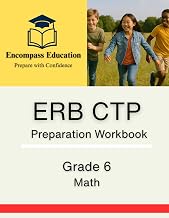ERB CTP Practice Workbook - Grade 6 Math