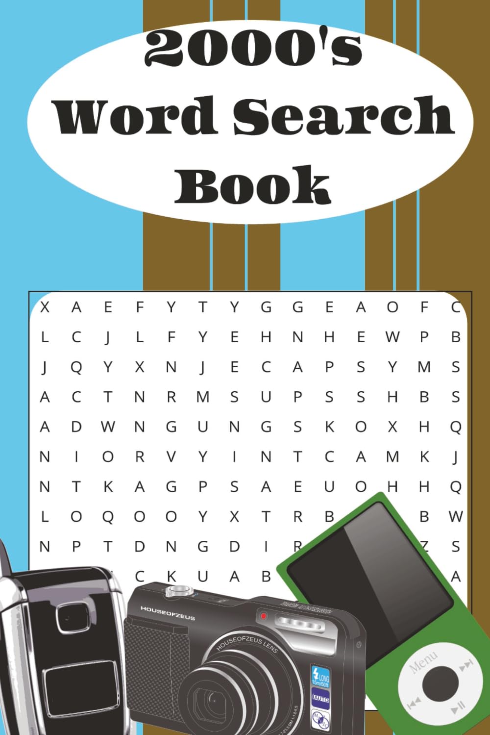 2000's Word Search Book: Puzzle Book, Eara trivia (Decades of Memories)