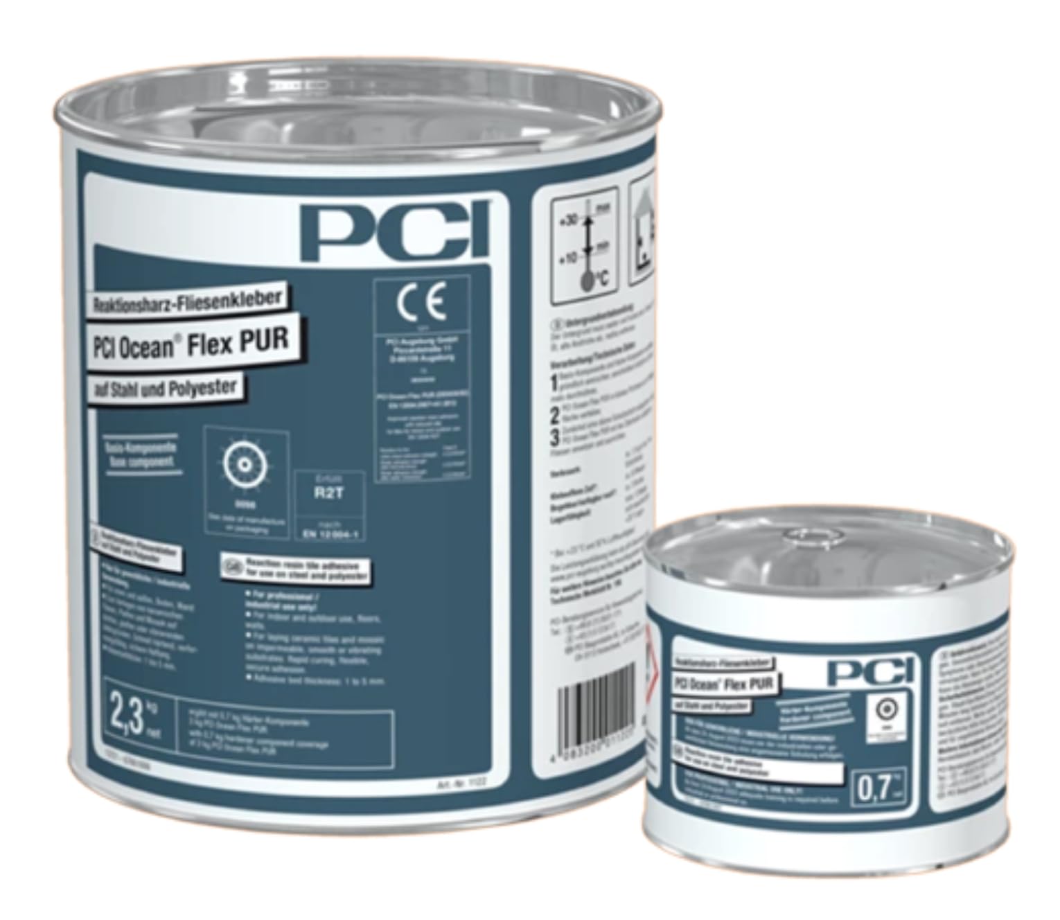 PCI Ocean Flex PUR 3 kg Reaktionsharz-Fliesenkleber auf Stahl und Aluminium Sika