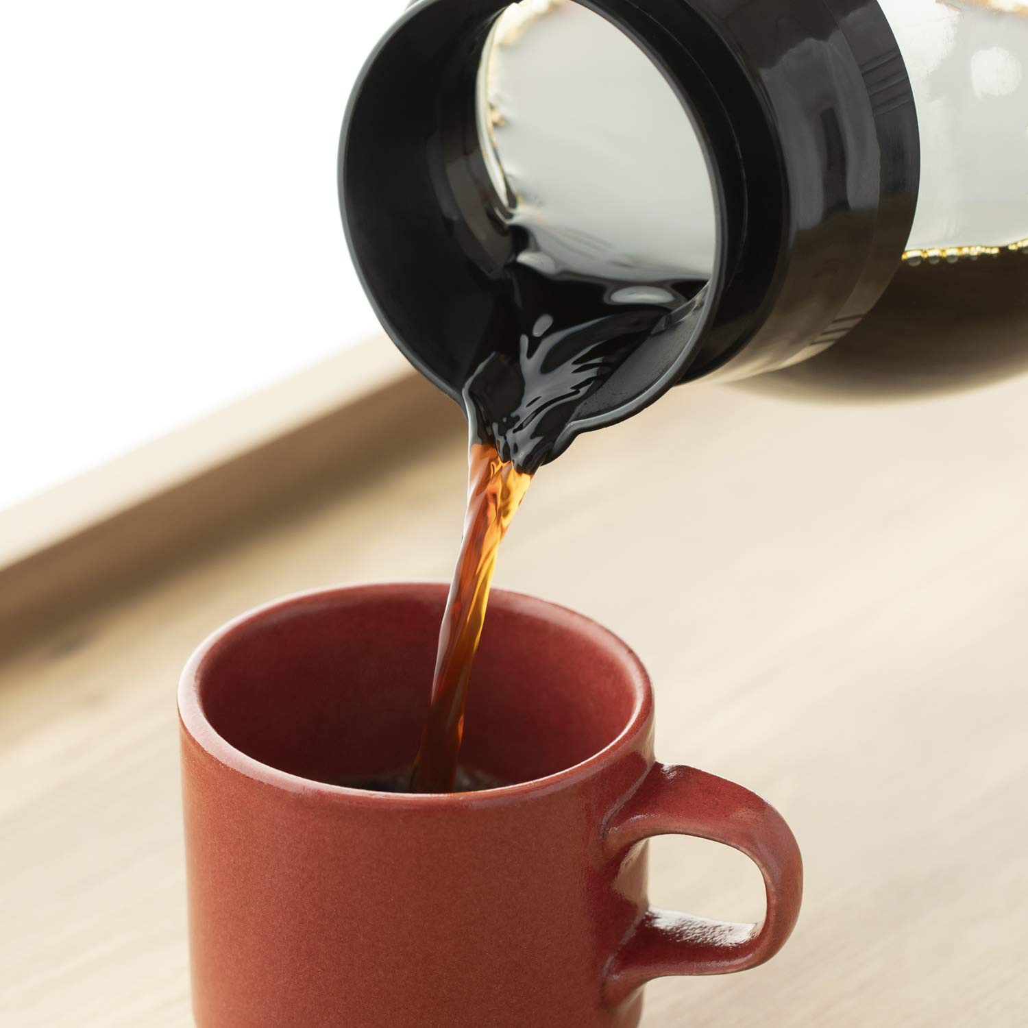 Amazon｜カリタ Kalita コーヒーデカンタ 耐熱ガラス 1.8L ブラック 