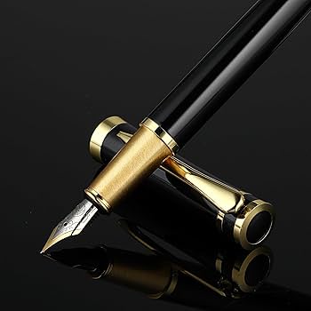 Amazon | TIESOME 高級メタル万年筆セット 0.5mm 細字ペン先