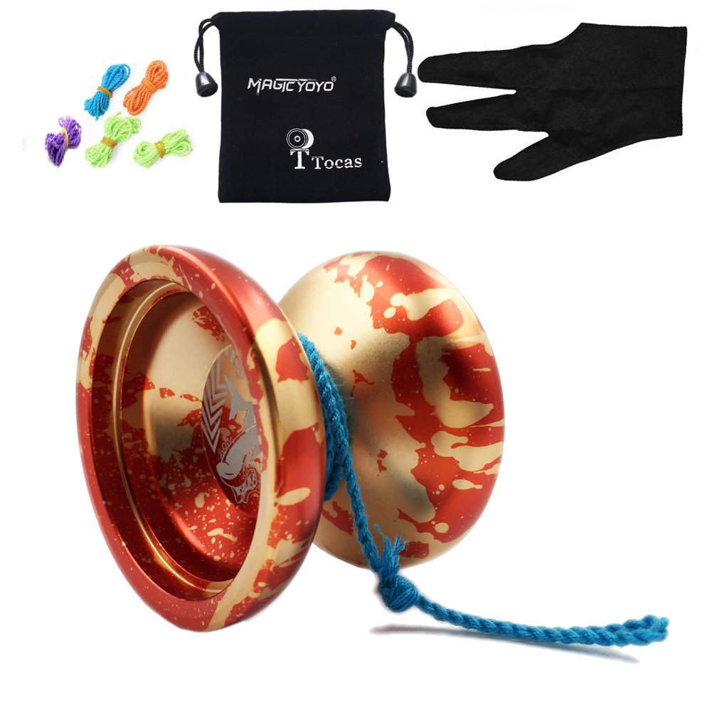 Amazon.co.jp: Authentic MAGICYOYO N12 Shark Honor Yo-yos with Bag+