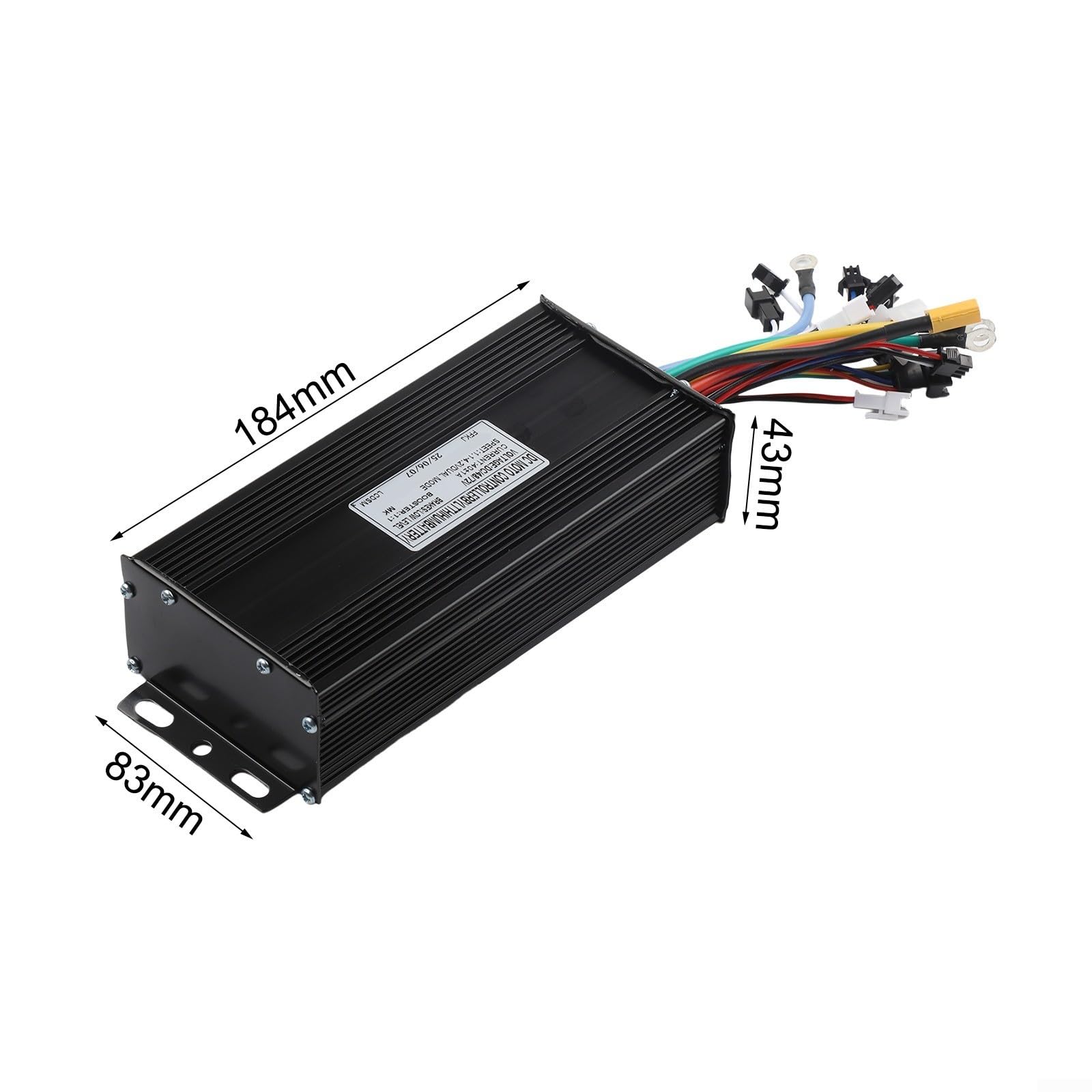 48V-72V E-Bike Brushless Controller 1500W/2000W 40A 3-Mode Intelligente Sinuswelle E-Bike Bürstenloser Motor Geschwindigkeitsregler für Elektrofahrrad