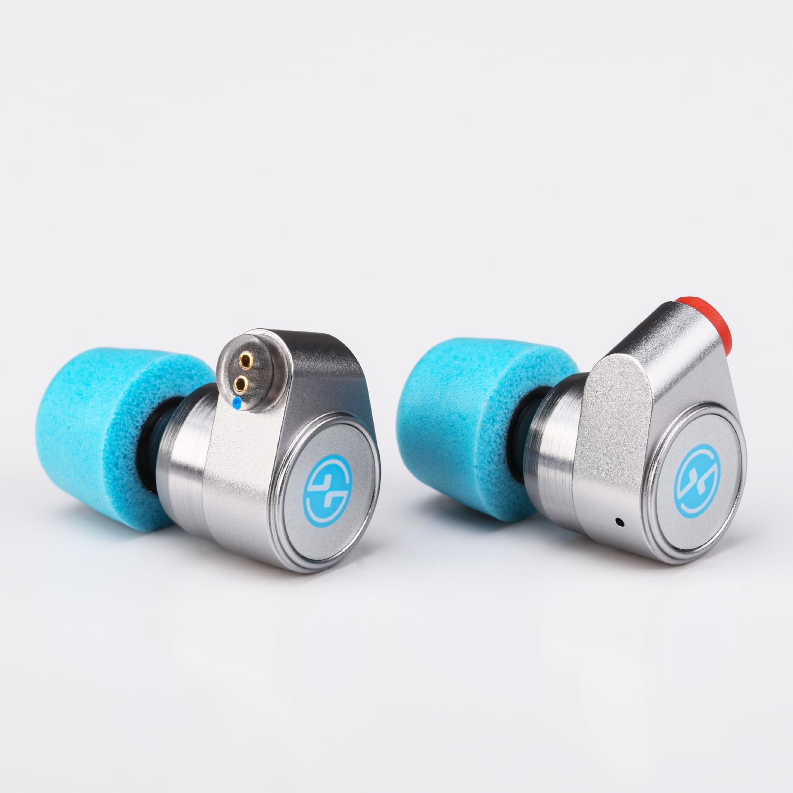 TINHIFI T2 DLC Single Dynamic Driver IEM Wired Earrings, DLC Diaphragm Metal In-Ear HiFi Cuffie con cavo rimovibile a 2 pin, suono chiaro, auricolari audiofili per musica e giochi