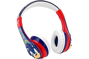 Sonic the Hedgehog Bluetooth Headphones for Little Adventurers: Immerse Your Kids in Sonic's World