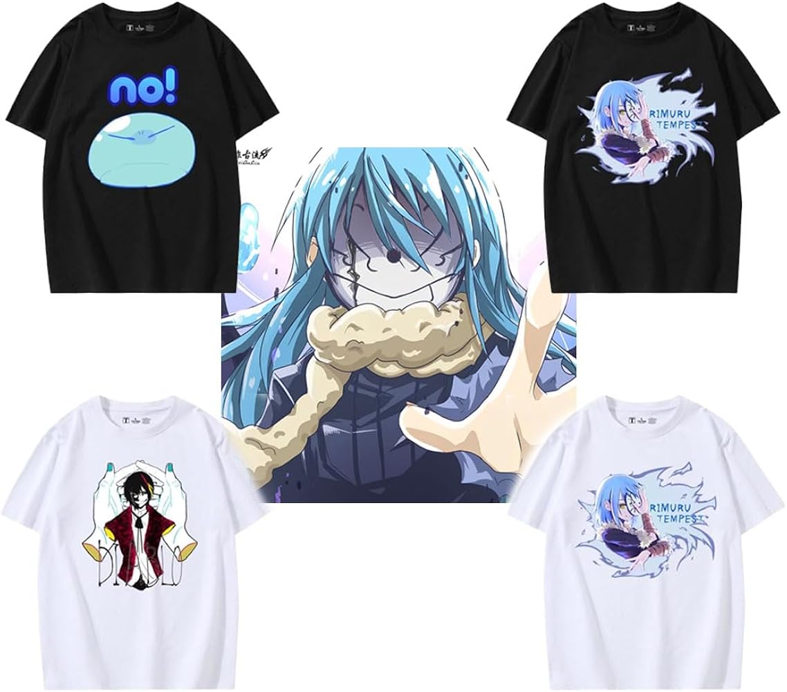 Amazon.co.jp: [SibblE] 転生したらスライムだった件 Tシャツ 半袖