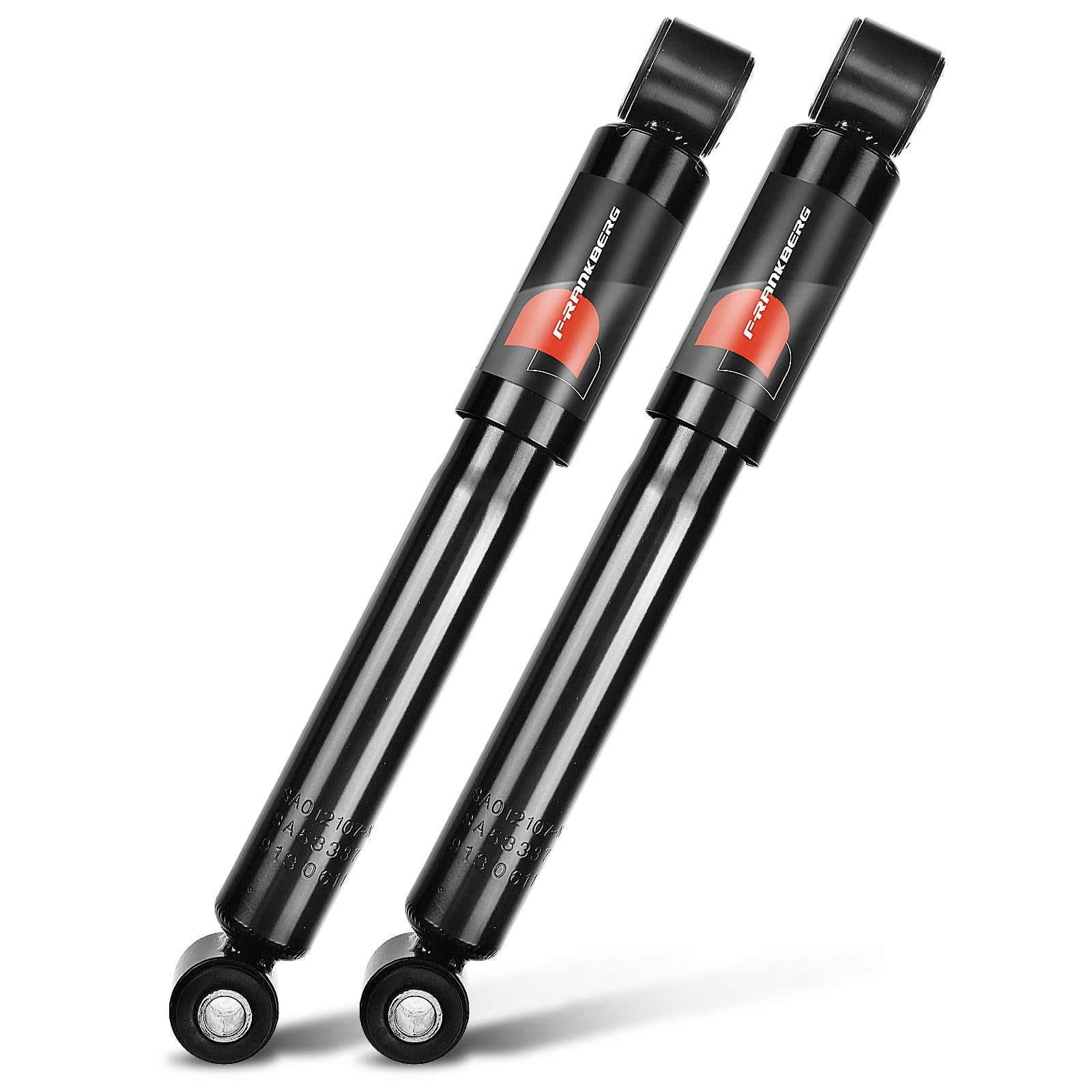Frankberg 2x Ammortizzatori per sospensioni Ammortizzatori per telaio Posteriore sinistro destro 386mm Pressione del gas Compatibile con Vito Bus W639 Vito/Mixto Furgone W639 Viano W639 A6393260300