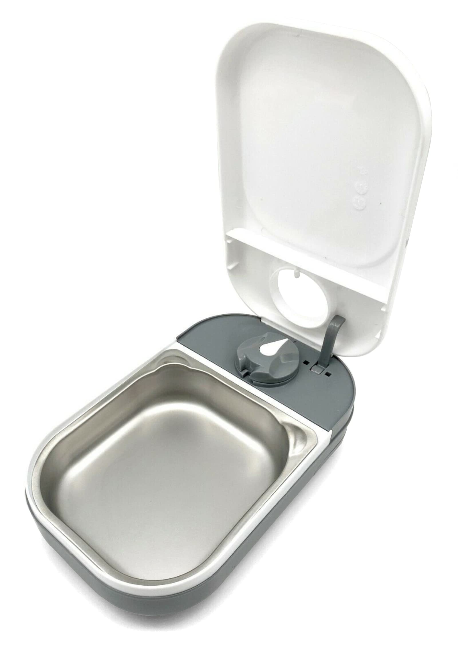 Closer Pets C100 Mangeoire Automatique pour Chats et Petits Chiens avec Insert en Acier Inoxydable