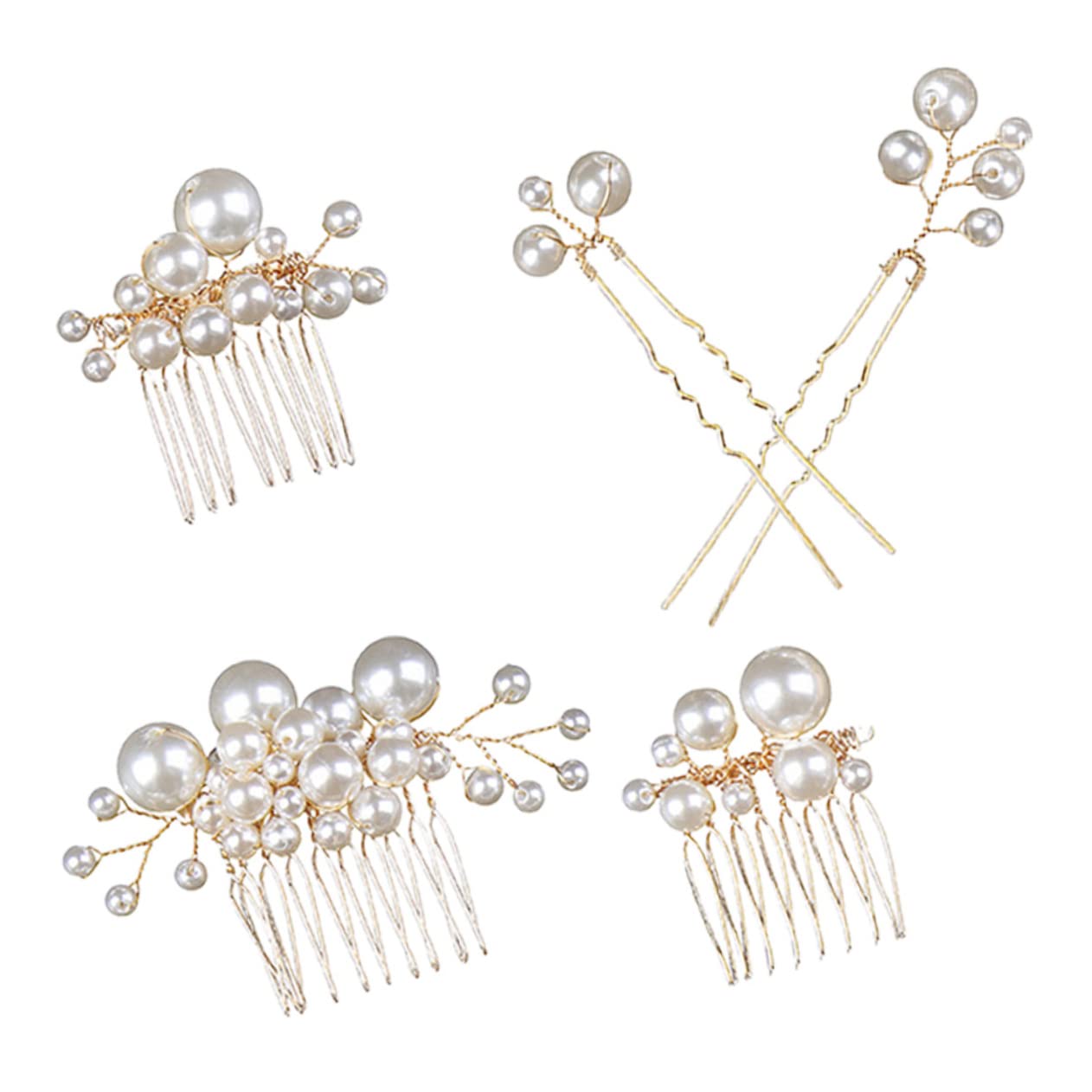 FOMIYES 25stücke Braut Haarschmuck Mit Perlen Elegante Haarspangen Kämme Für Hochzeiten Brautjungfern Und Besondere Anlässe Stilvolle Haaraccessoires Für Frauen Und Mädchen