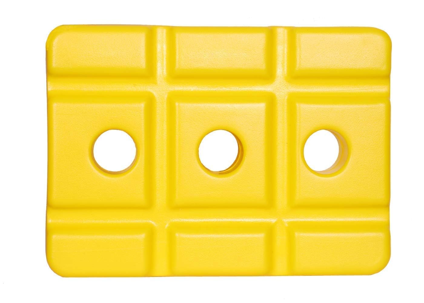 GRS India Best Heavy Plastic Cricket Stumps Set - 4 Stumps + 2 Bails + 2 Stand (Yellow)(Plastic Wicket Set) - Image 6 thumbnail