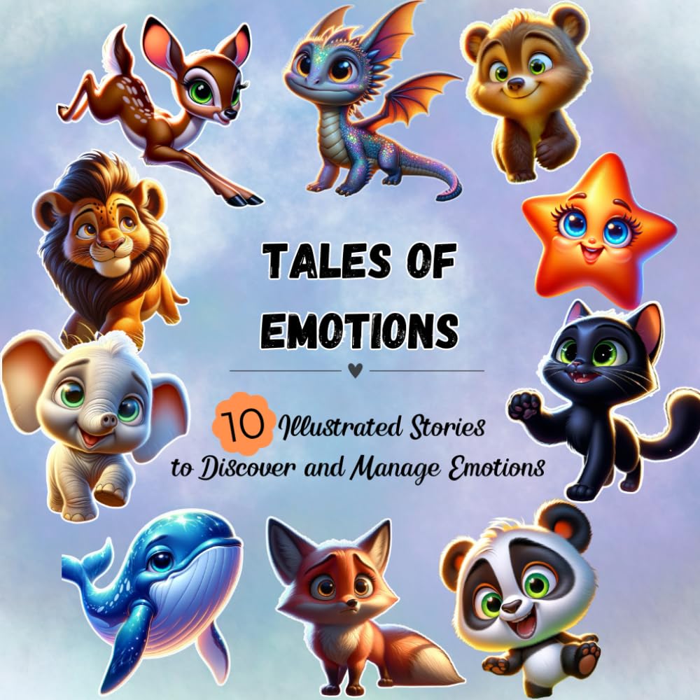 Tales of Emotions: 10 Illustrated Stories to Discover and Manage Emotions