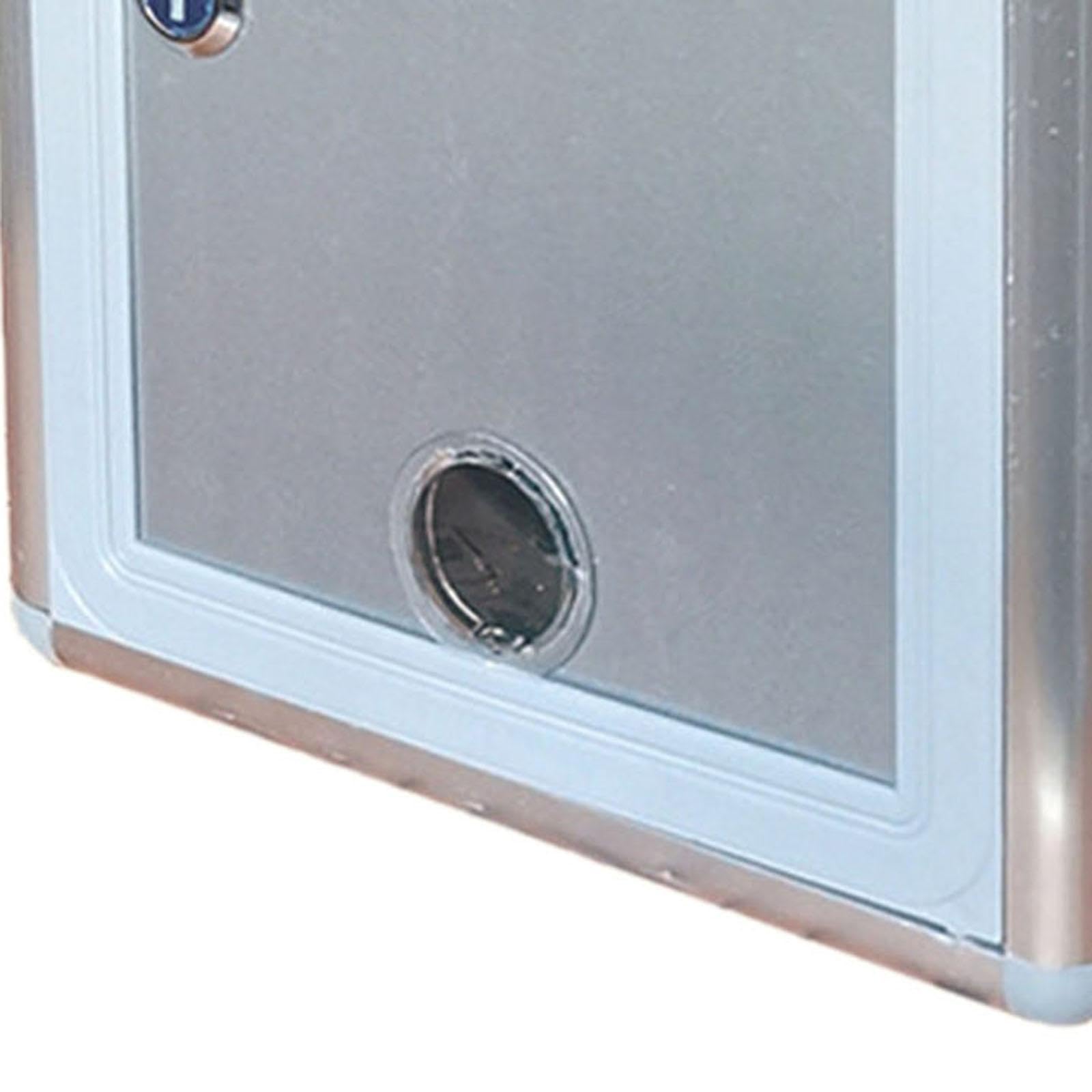 Buzón de Sugerencias Caja de Recolección Ballot Box con Y Llaves en Aluminio Resistente Apto para Oficinas Negocios Instituciones Educativas, pequeño