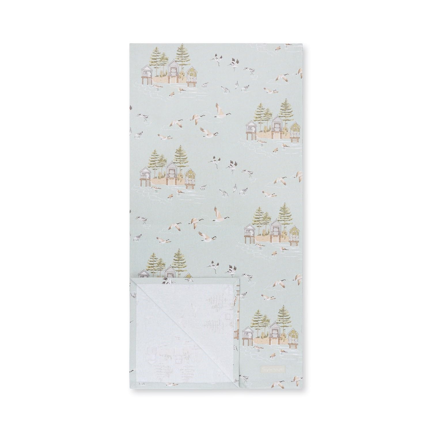 Sophie Allport Blue Sea Birds Table Runner