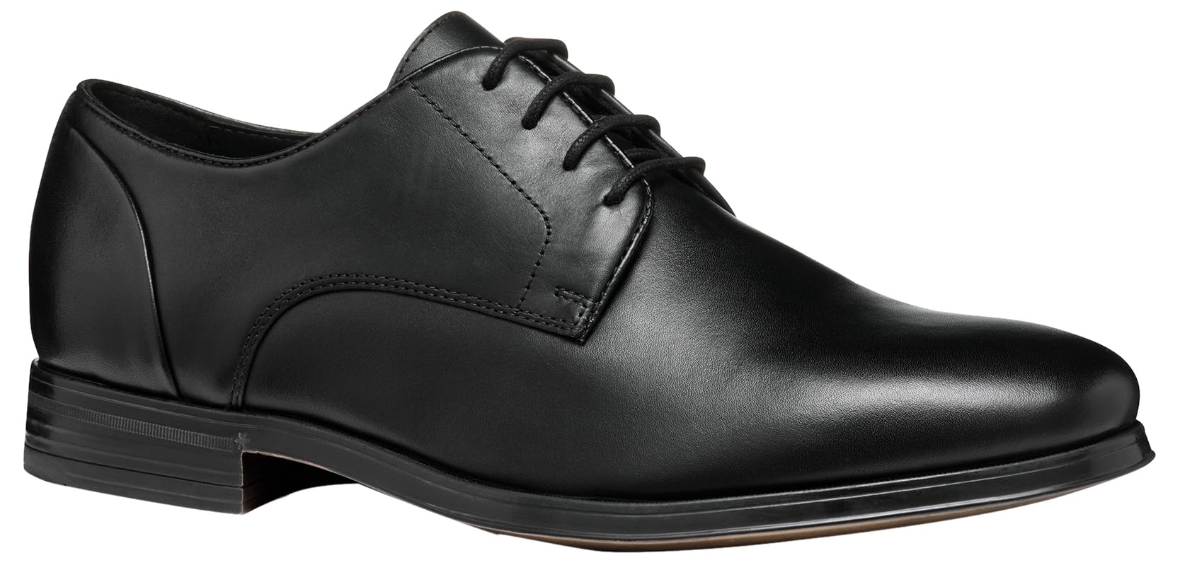 Geox Men's U REZZONICO C Oxford, Black, 9 UK