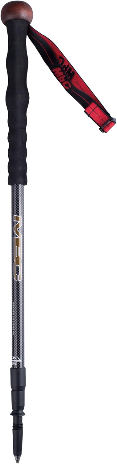 MBC CollapsibleTrekking Pole Carbon Fiber Hiking Walking Stick Professional Photography Monopod Stand for Camera and Camcorder