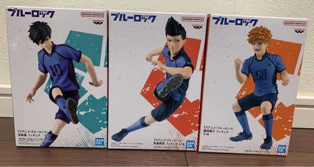 TVアニメ ブルーロック フィギア 3体