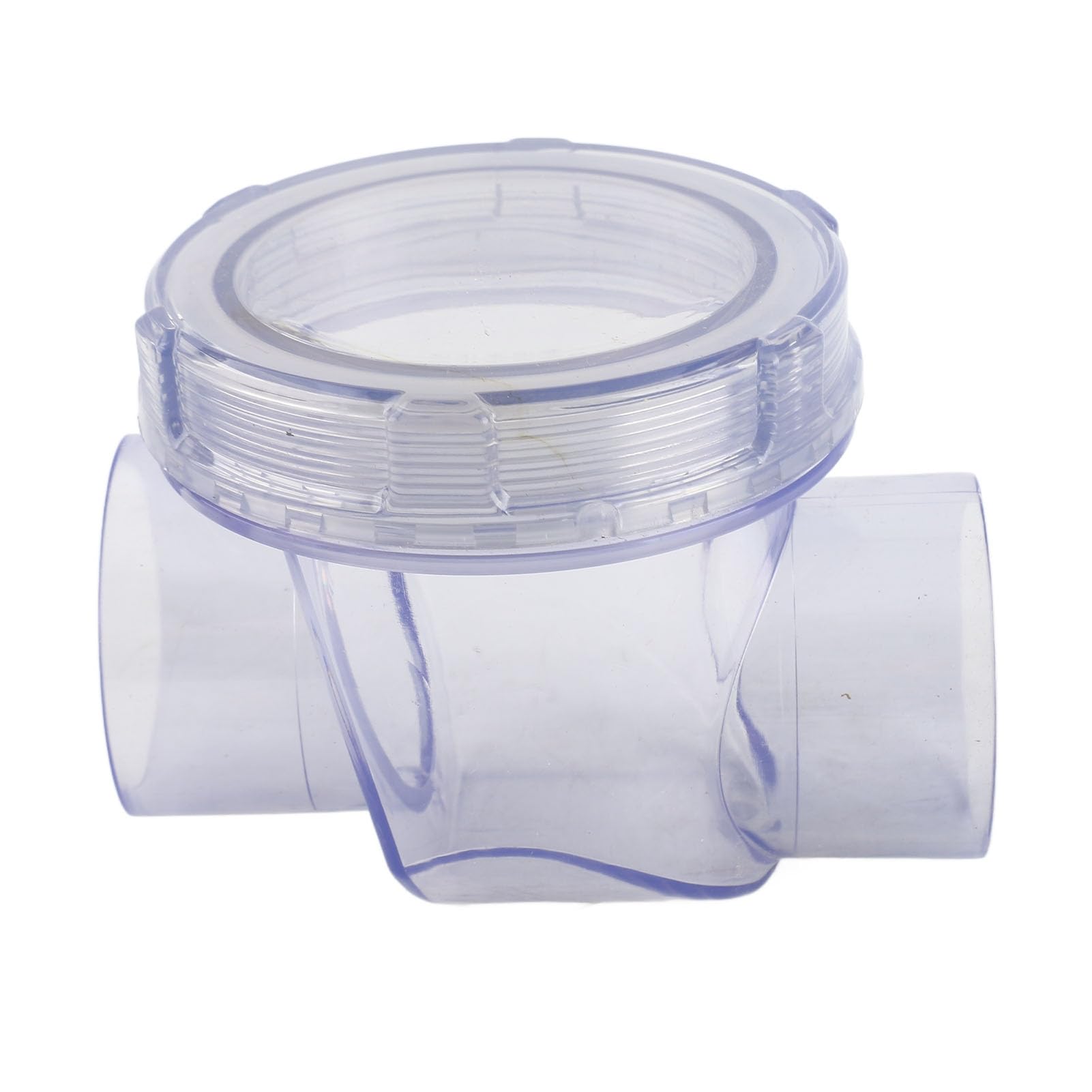 Zerodis Check Valve Non Return PVC Inline for Toilet Backwater Prevention Easy Installation Kitchen and Bathroom