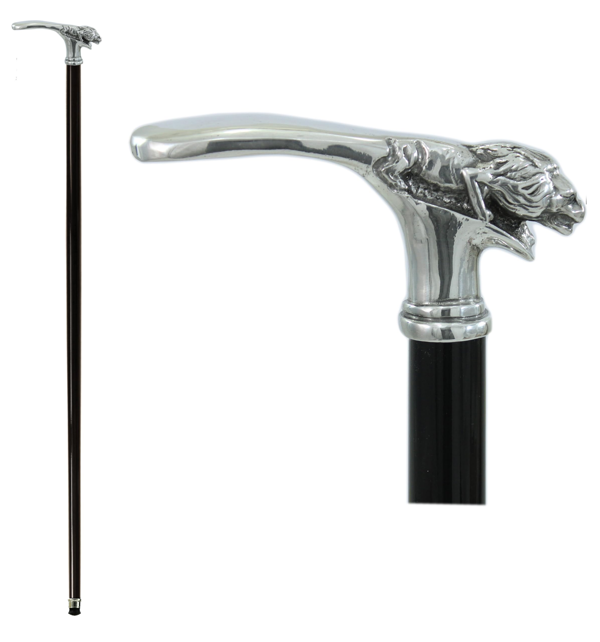 Bastón de Paseo Elegante para Hombre, Madera Artesanal, Ceremonia Novio - Bastón para Anciano.