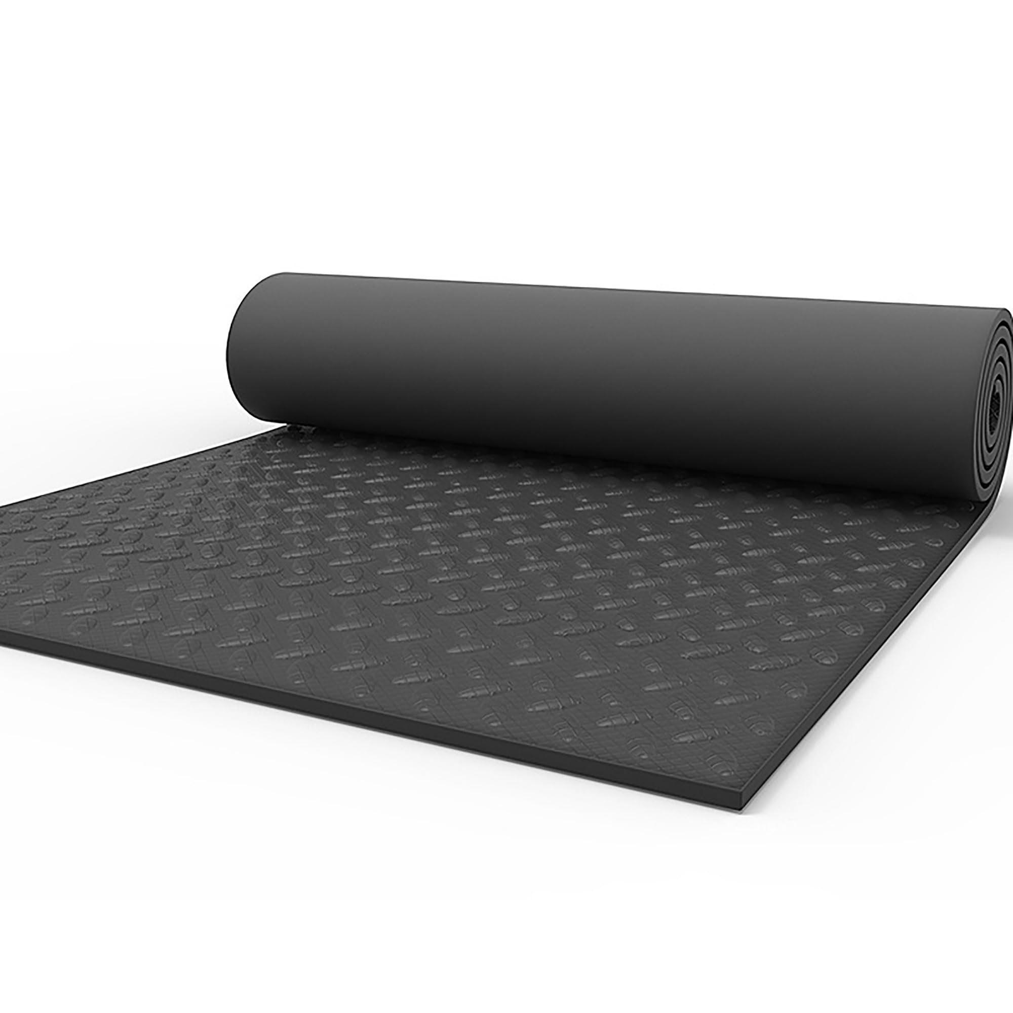 Tappetino per Tapis roulant, Walking Pad, Protezione per Pavimenti con Trama Antiscivolo per Tapis roulant, per Tapis roulant ellittici e Attrezzi da Allenamento(200x100x1cm)