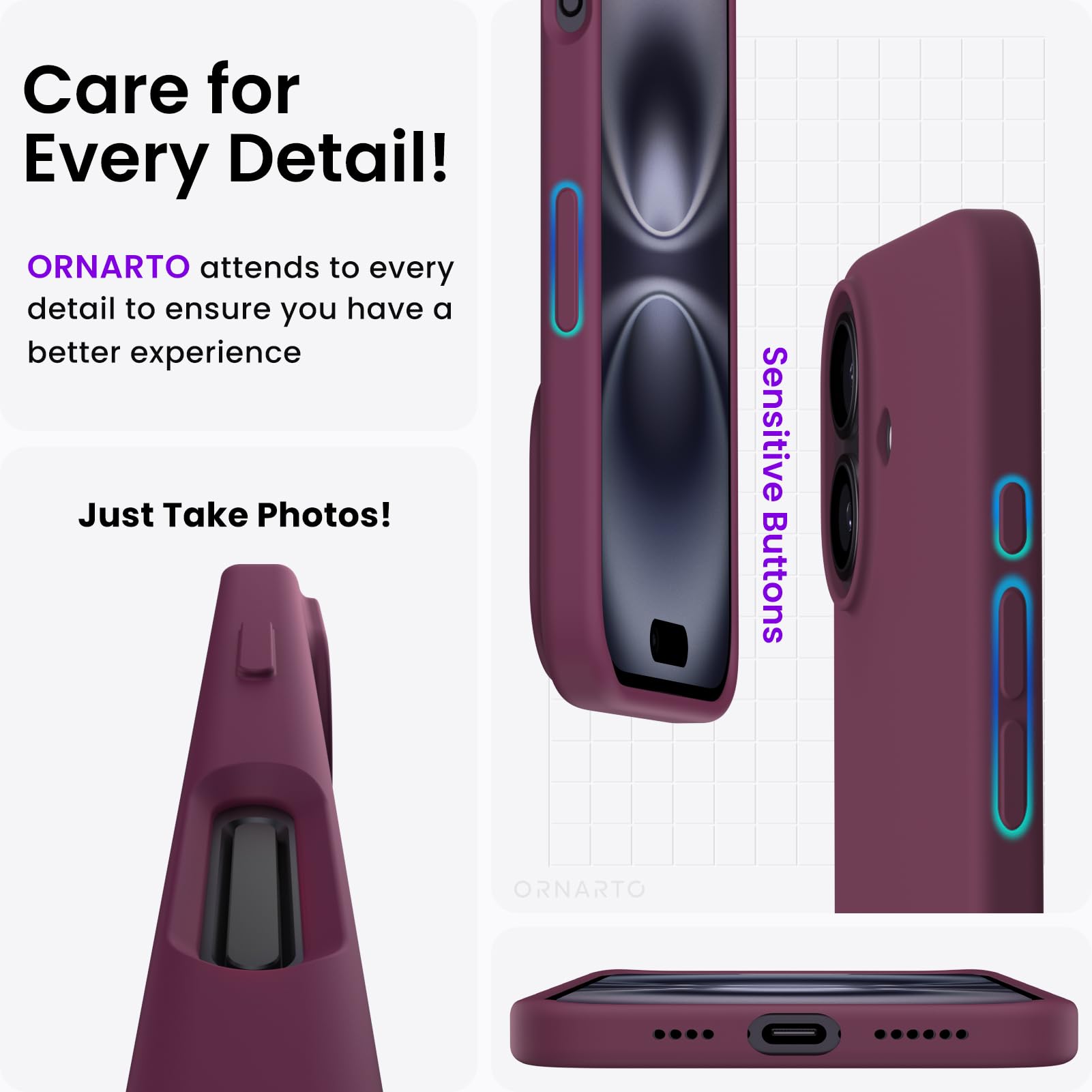 Cover Yoedge Per IPhone 12/12 Pro 6.1 Pollici - Custodia In Silicone TPU Trasparente Con Stampa Cactus - 3