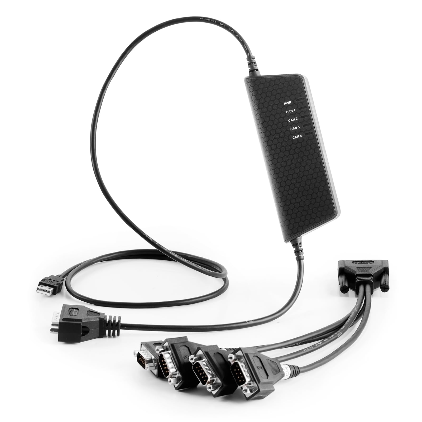 KVASERUSBcan Pro 4xHS Multi-Channel CAN/CAN FD to USB Real-Time Interface