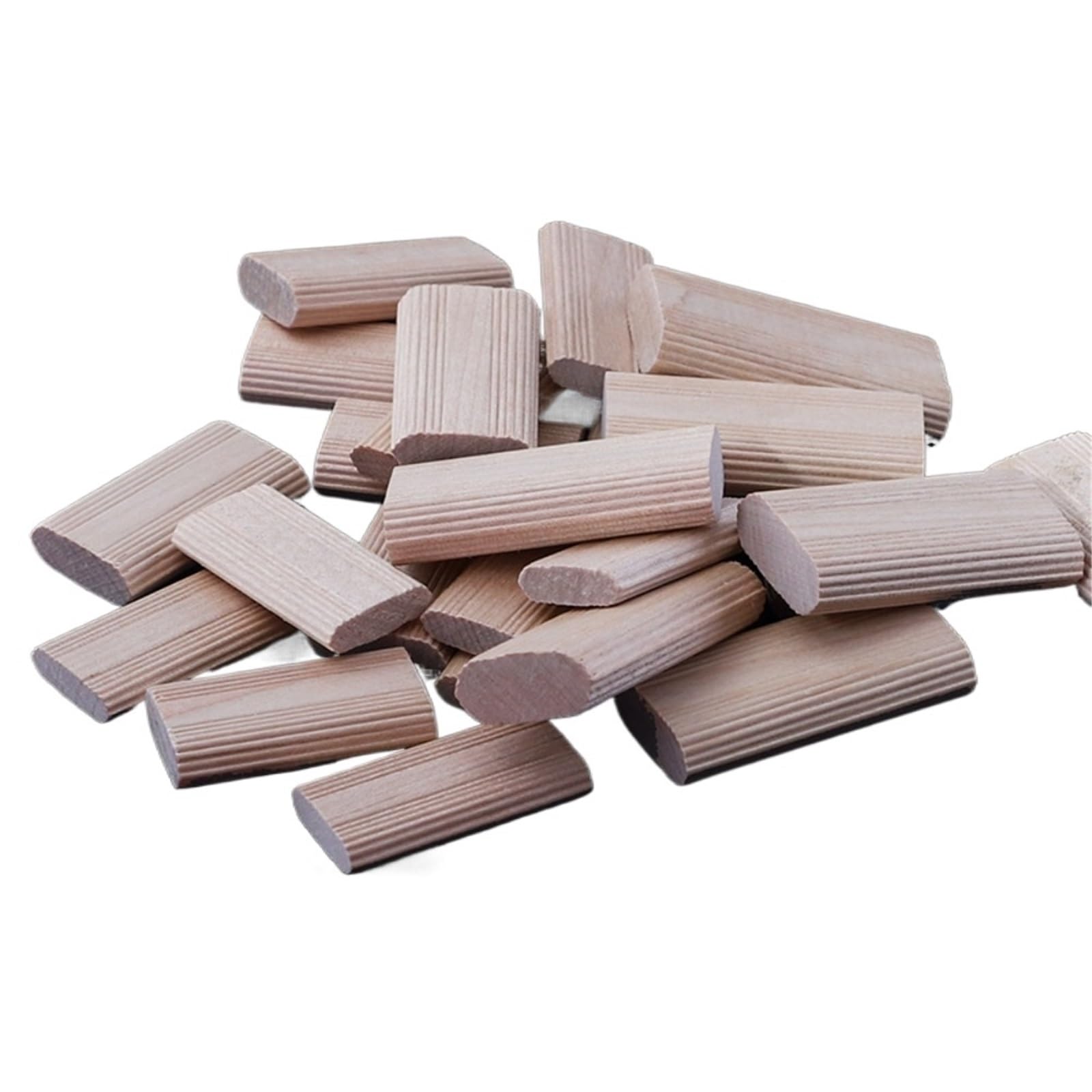 Holzdübel 50 Pcs Holz Domino Zapfen Positionierung Werkzeug DIY Möbel Spleißen Anschlüsse Block Tischlerei Stecker(50x10mm)