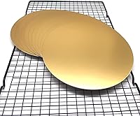 Vista 42 de Tableros redondos para tartas, paquete de 10 soportes para tartas, base circular de cartón (plata, 12 pulgadas)