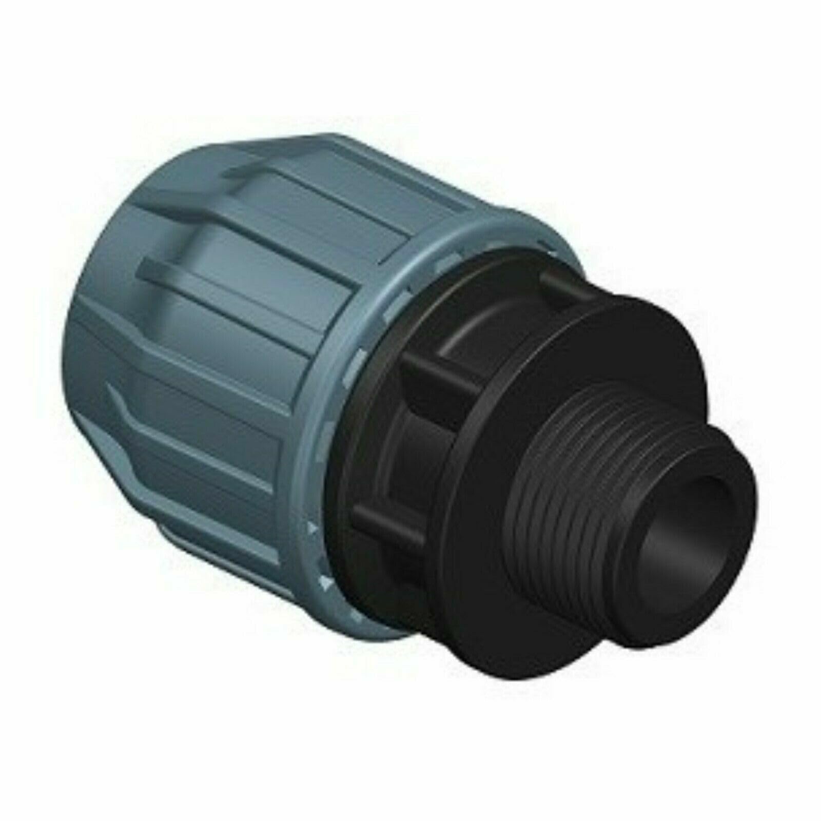 HUNTER Magnetventil PGV-100-G-B 1" IG mit PE Kupplung 25/32-1" AG Ventil Kugelventil ohne Durchflussregulierung (mit Kupplung 25 x 1 " AG)