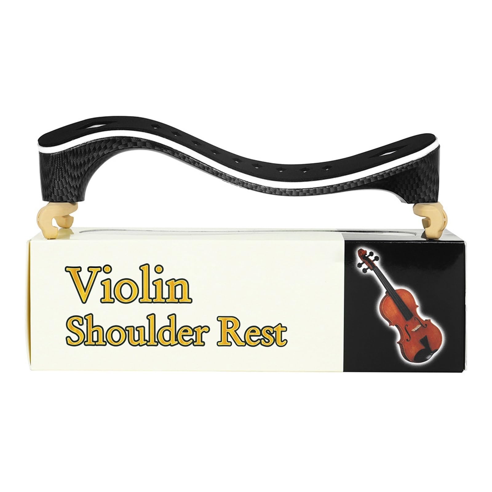 Coussin de soutien d'épaule et repose-joue pour violon 4/4 parties violon
