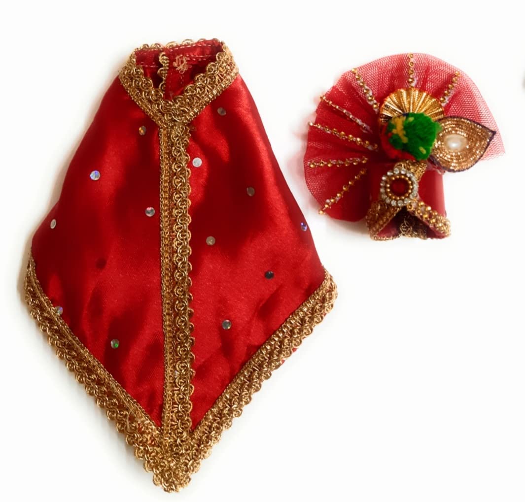 Sonali Boutique-Sai Bba Dress red Size (1 to 3) (2, red)-picture-10