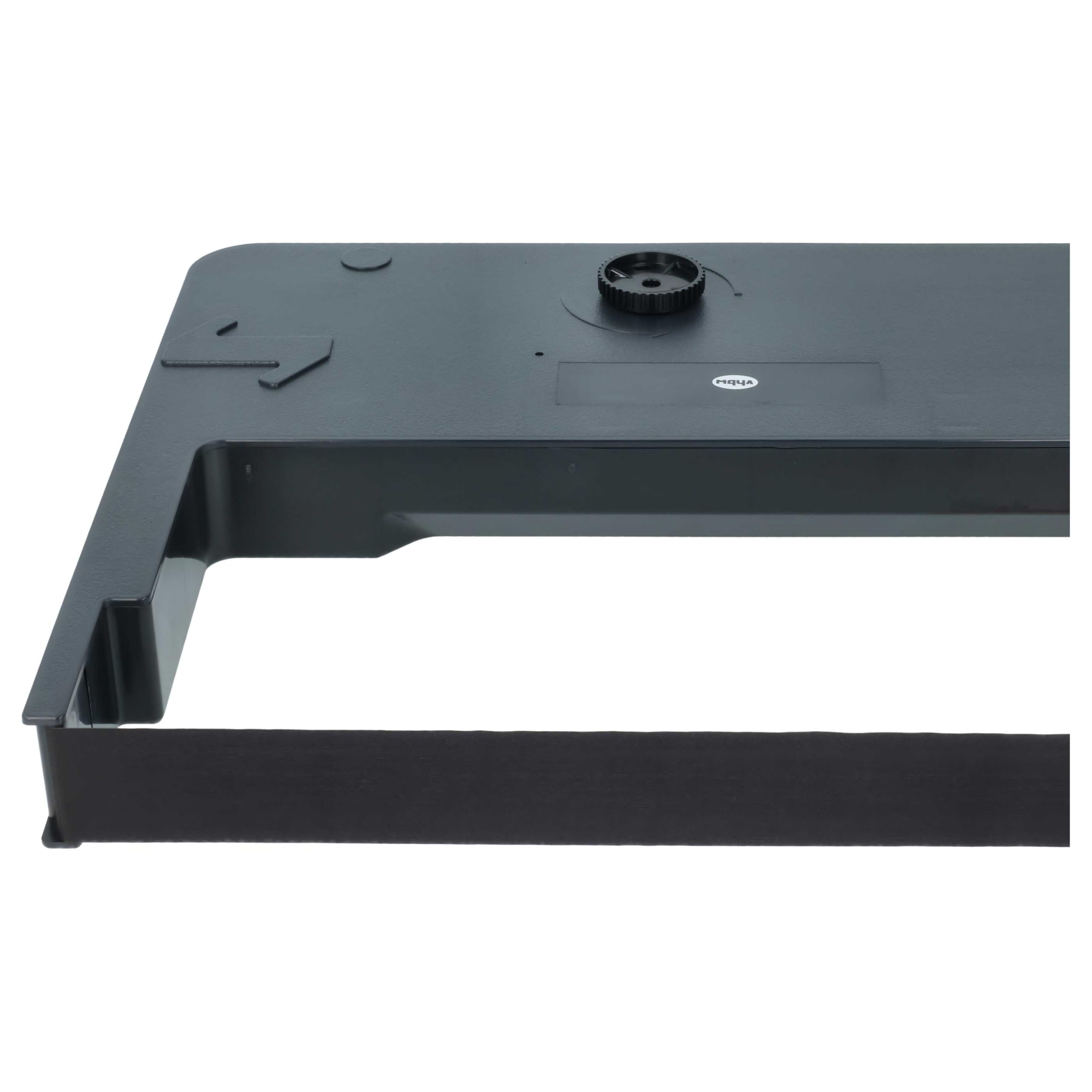 vhbw 10x Cinta de color de escritura compatible con Tally Genicom 6300 impresora de matriz o de tickets - negro